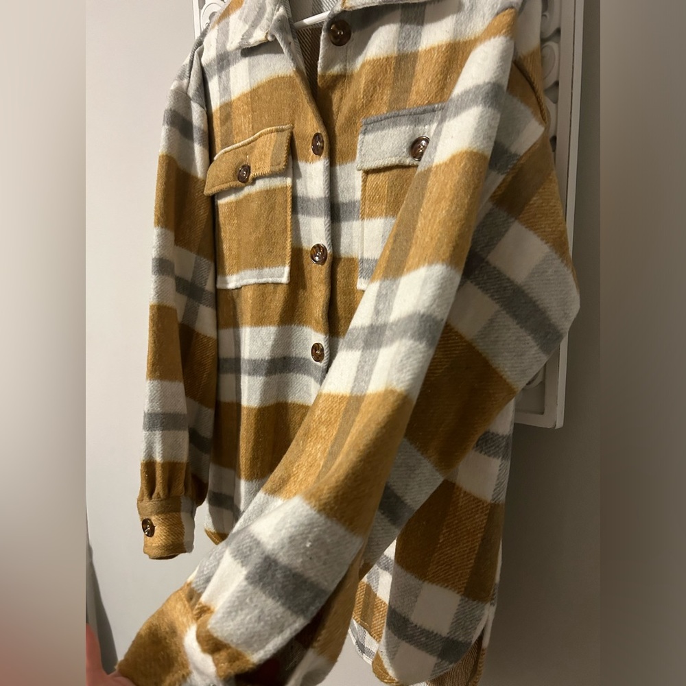 Oversized flannel